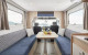 Britz 2 berth campervan for hire - interior